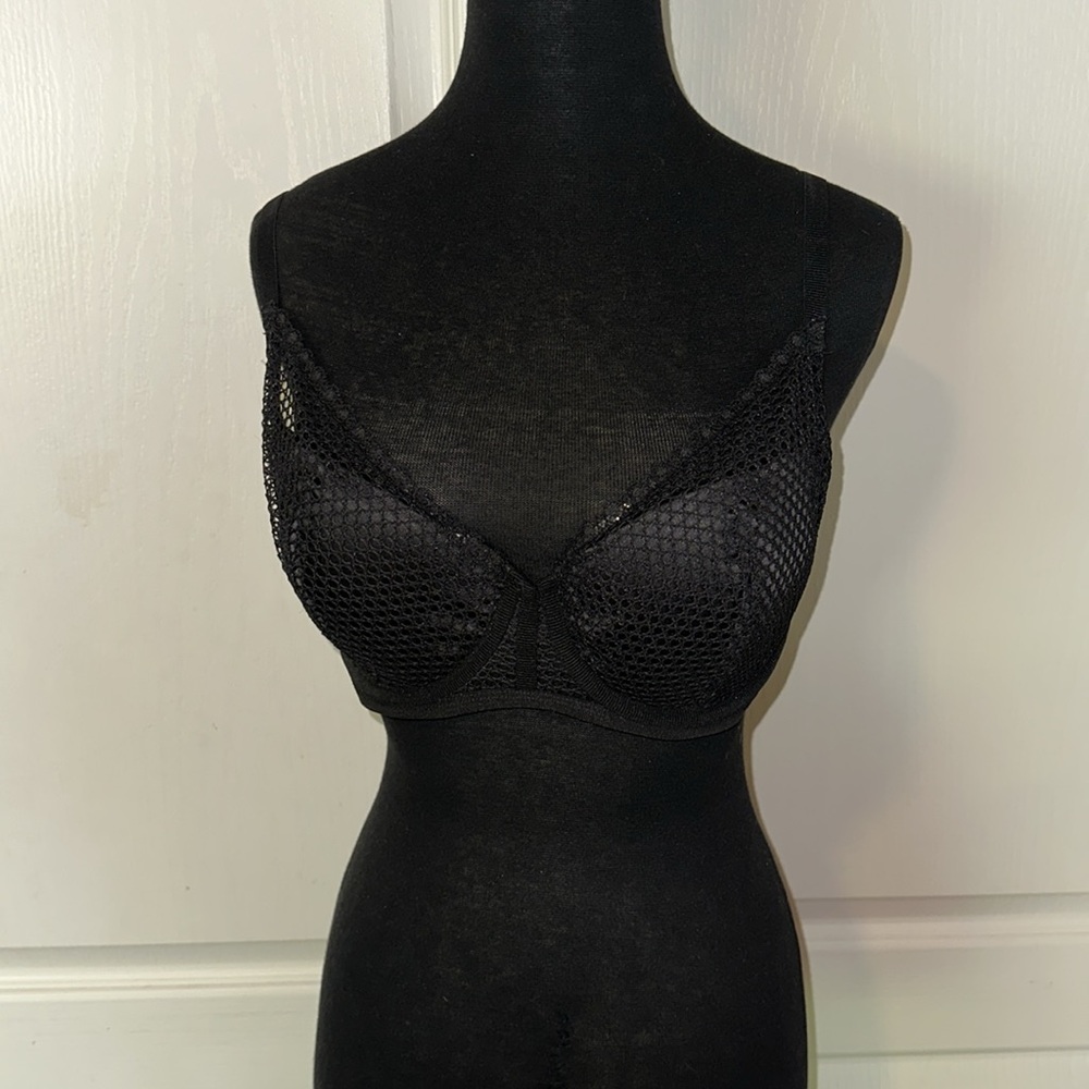 Black Lace Mesh Underwire Bra - Women Intimates & Sleepwear
